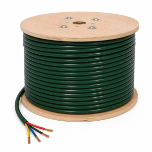 Submersible pump cable 4 Core 1.5mm² Green